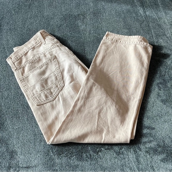 Avage Denim Beige Waterman Jeans Size 32 - Picture 6 of 12